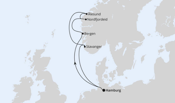 Route-Norwegen