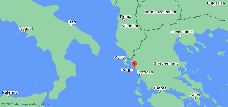 Lage Parga